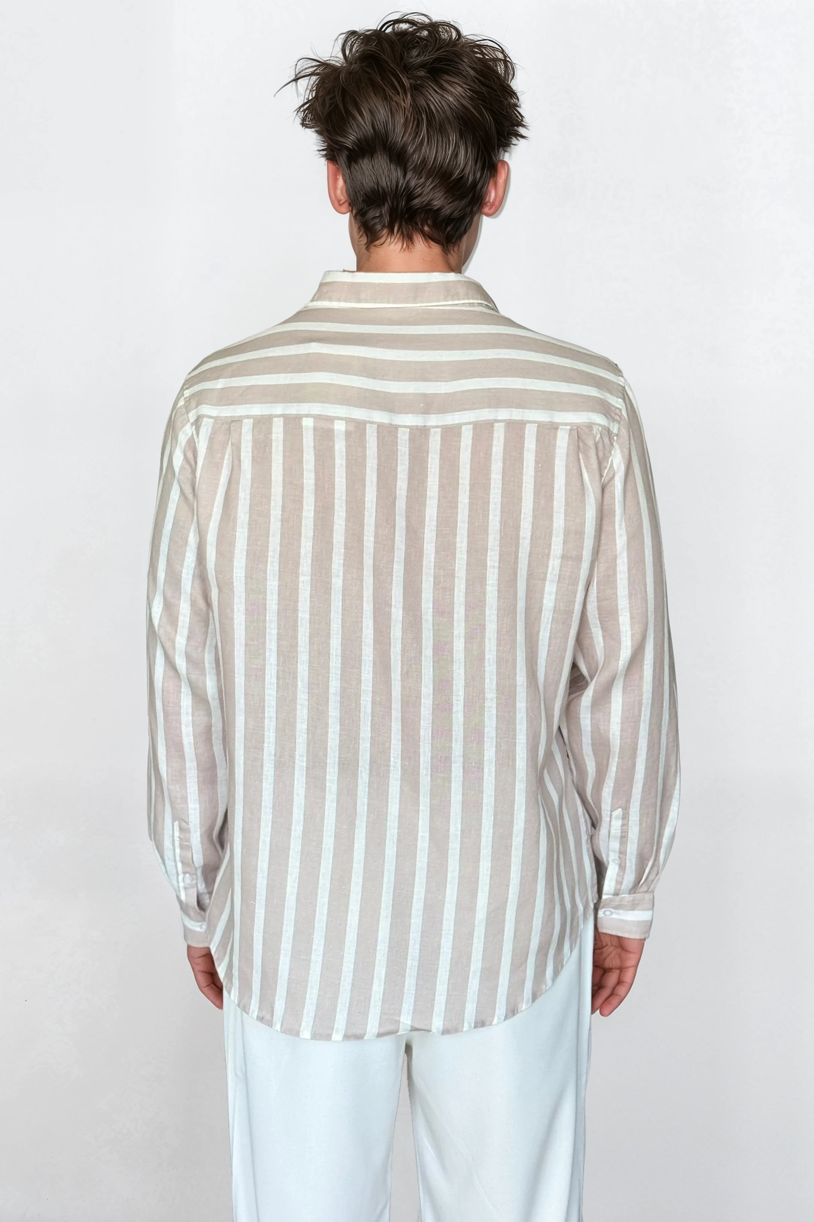 The Dune Shirt - Pea & Kew