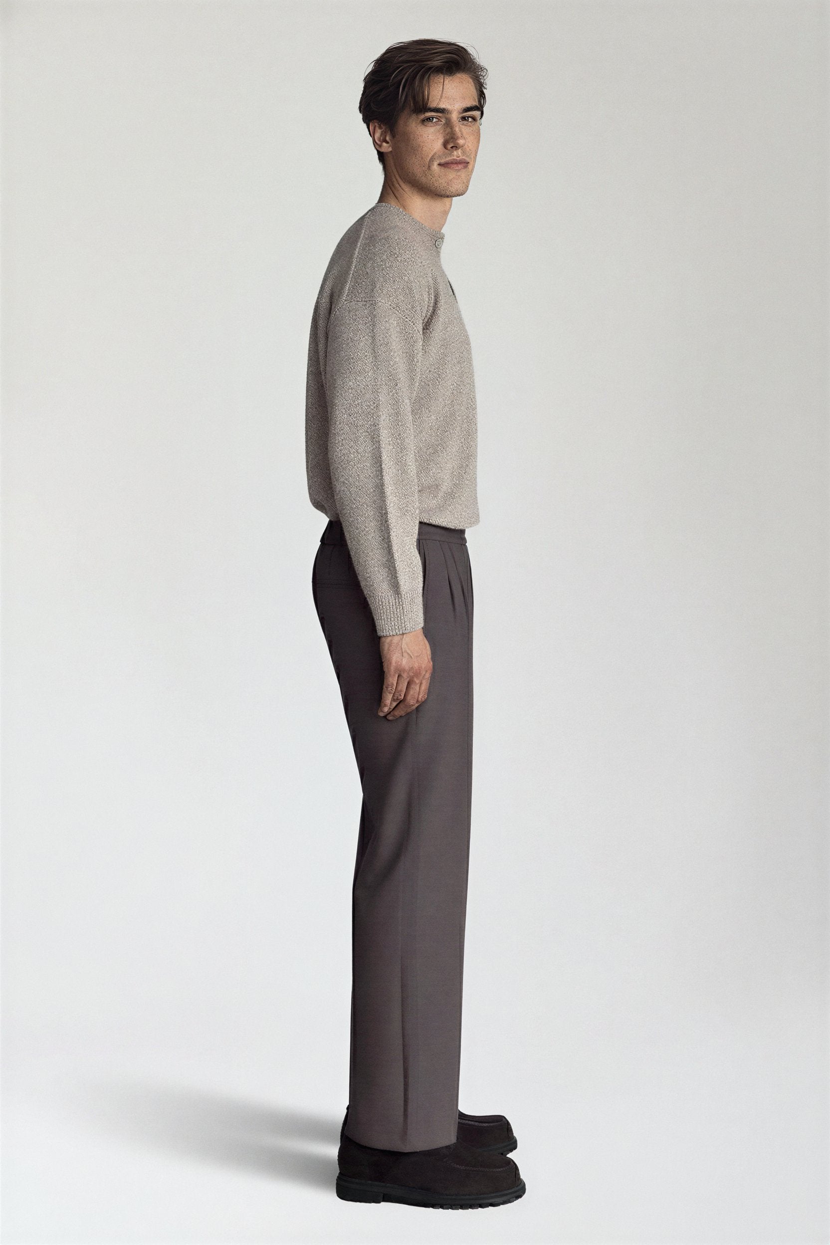 The Ease Trouser - Pea & Kew