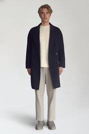 The Oslo Coat - Pea & Kew