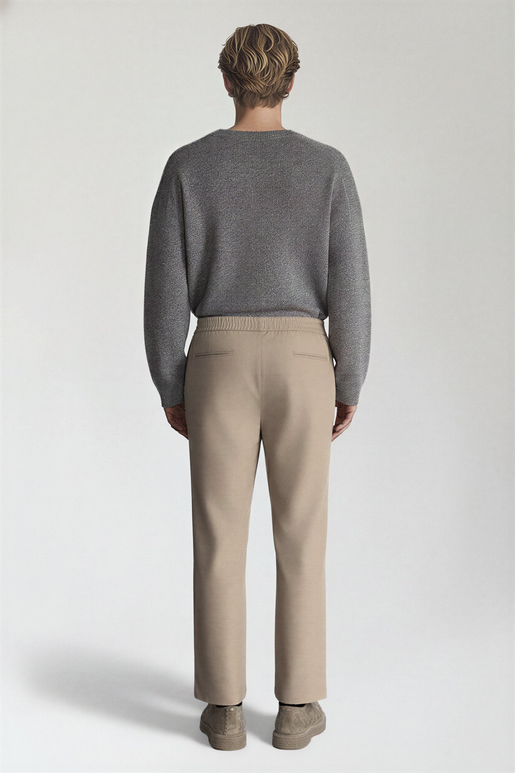 The Ease Trouser - Pea & Kew