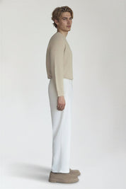 The Drape Trouser - Pea & Kew