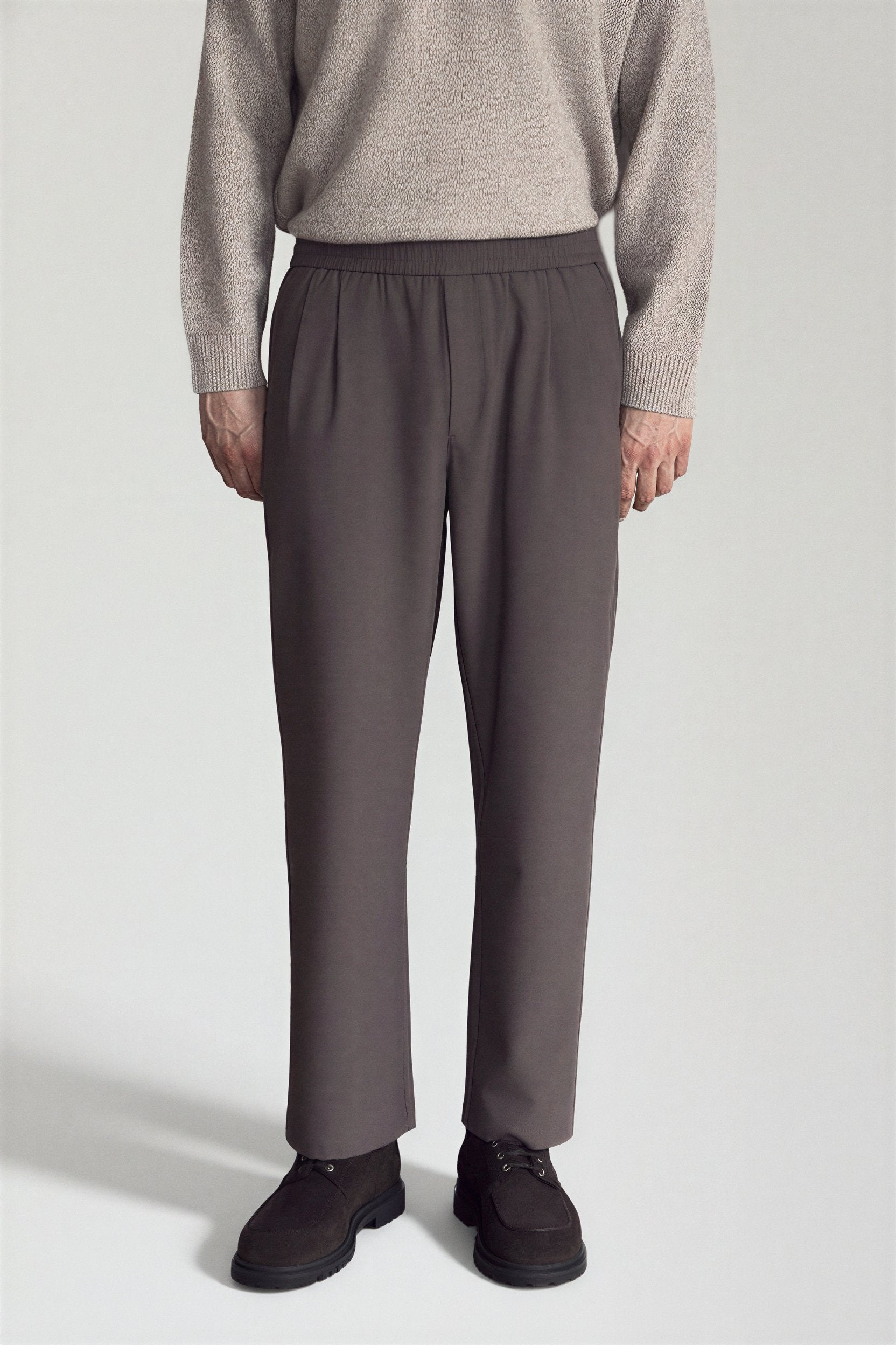 The Ease Trouser - Pea & Kew