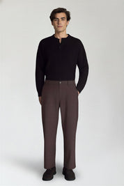 The Drape Trouser - Pea & Kew