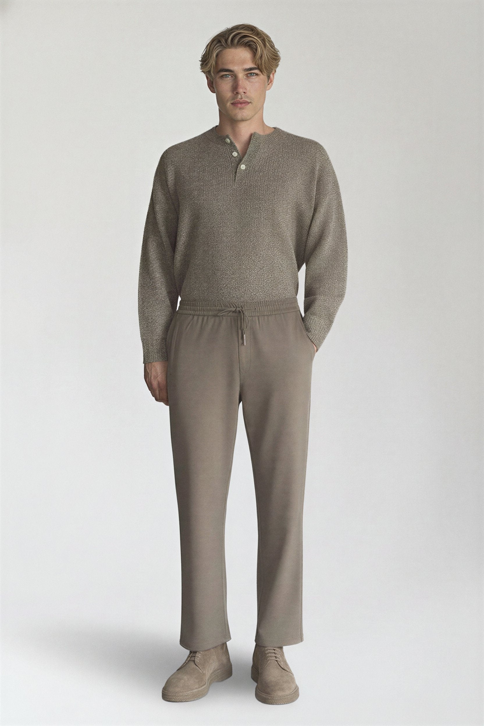 The Relaxed Trouser - Pea & Kew