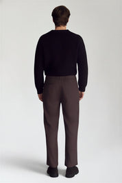 The Drape Trouser - Pea & Kew