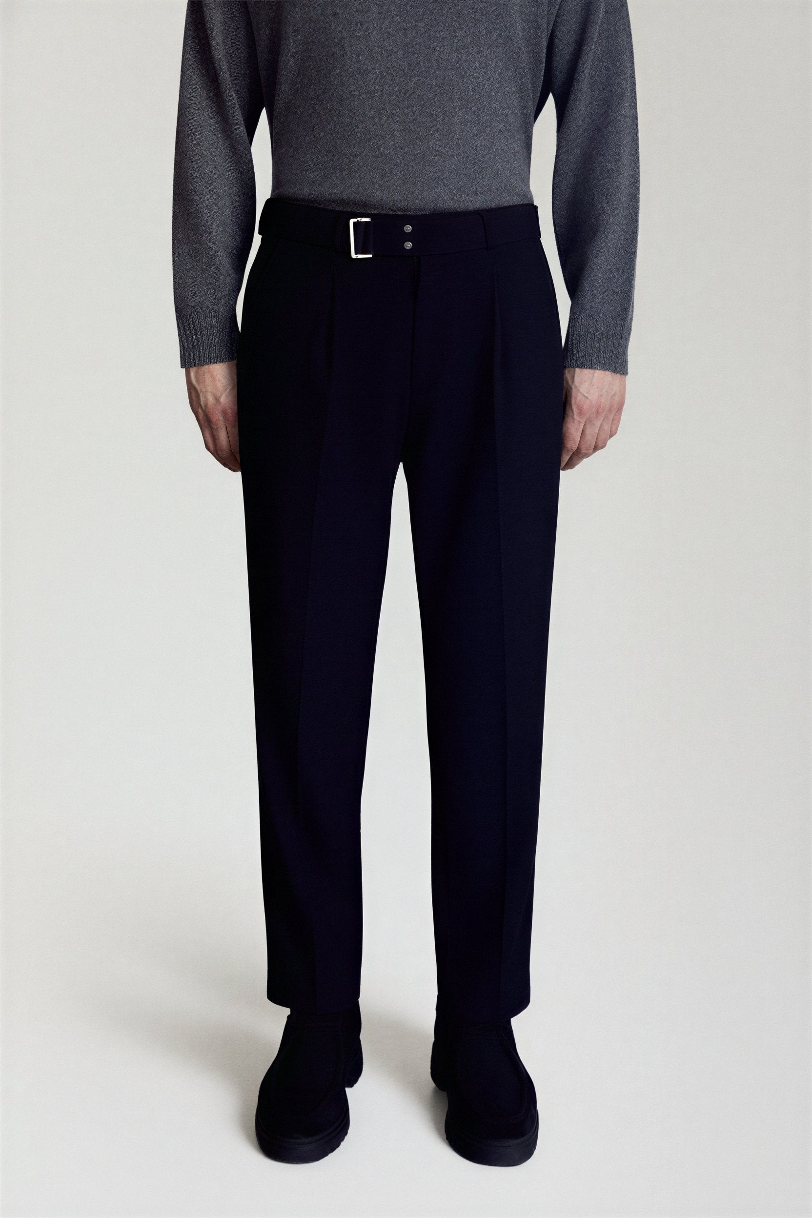 The Belted Trouser - Pea & Kew